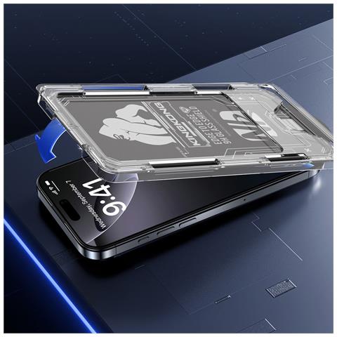 Protezione Schermo In Vetro Temperato Hd 3 Pezzi Con Applicatore Antipolvere Compatibile Con Samsung Galaxy A05 4g - Foto 2