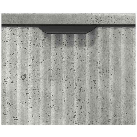Armadio per Lavabo da Bagno Grigio cemento 60,5 x 33,5 x 61 cm - Foto 9