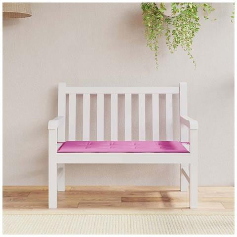 Cuscino per Panchina da Giardino Rosa 100 x 50 x 4 cm - Foto 2