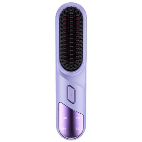 Spazzola Lisciante Portatile Senza Fili Con Tecnologia Ionica Purple - Foto 1