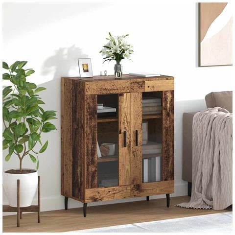 Credenza Legno vecchio 69,5 x 34 x 90 cm Legno multistrato - Foto 2