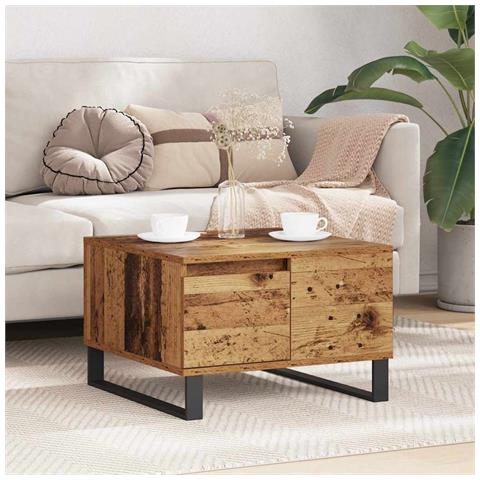 Tavolino da salotto Legno vecchio 55 x 55 x 36,5 cm - Foto 2