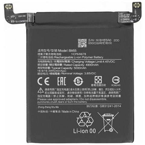 Oem Batteria Testata Ricambio Pari Originale Bm55 Per Xiaomi Mi 11 Pro - Mi 11 Ultra - Foto 1