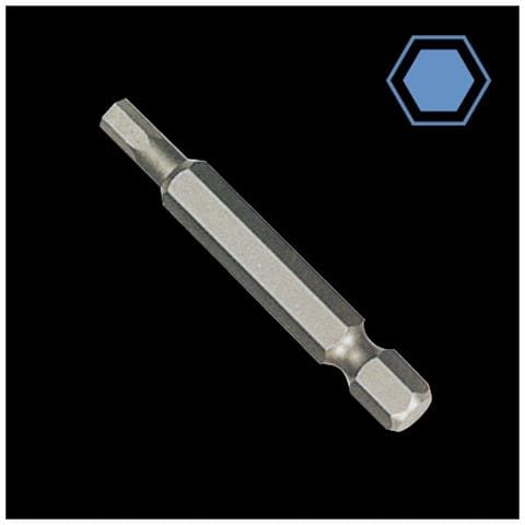 Inserto Brugola 6mm  Bit 1/4 Pollice In Acciaio S2 - Foto 1