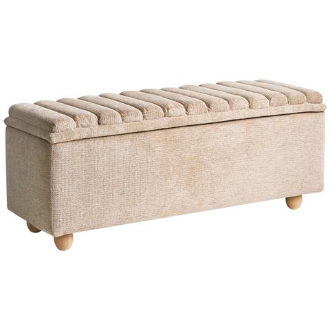 Cassapanca Salida Tessuto Beige - Foto 2