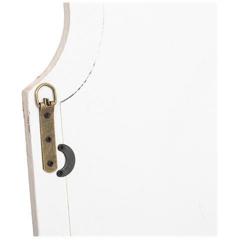 Specchio Da Parete In Metallo Con Finitura Invecchiata - Foto 7