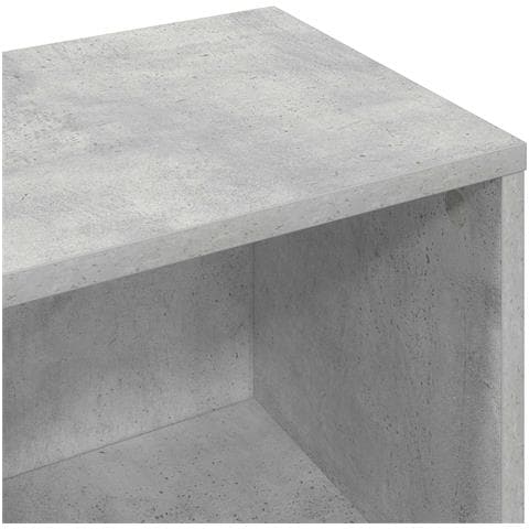 Credenza con cassetto Grigio cemento 102 x 32 x 73,5 cm - Foto 9
