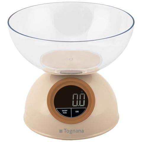 D2DBL51IRCH bilancia da cucina Beige Superficie piana Rotondo Bilancia da cucina elettronica - Foto 1