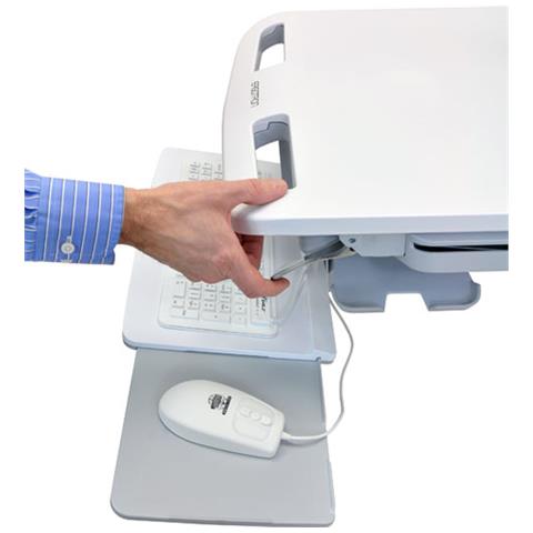 Carrello per Laptop StyleView Colore Bianco e Grigio - Foto 4