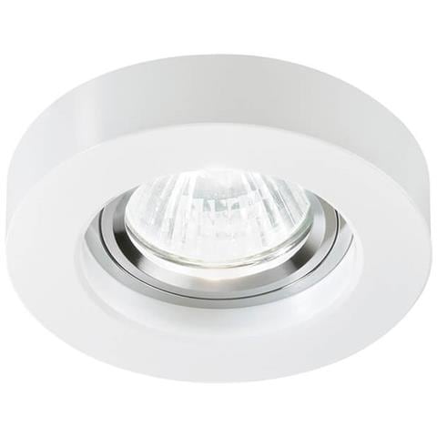 Blues Fi1 Round Bianco Lampada Da Incasso 1 Luce - Foto 1