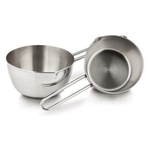 Casseruola Conica Manico Lungo 14cm I Piccinini Acciaio - Foto 1