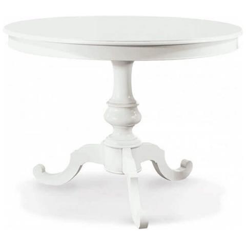 Barry - Tavolo Da Pranzo Allungabile In Legno Massello Tondo - Foto 1