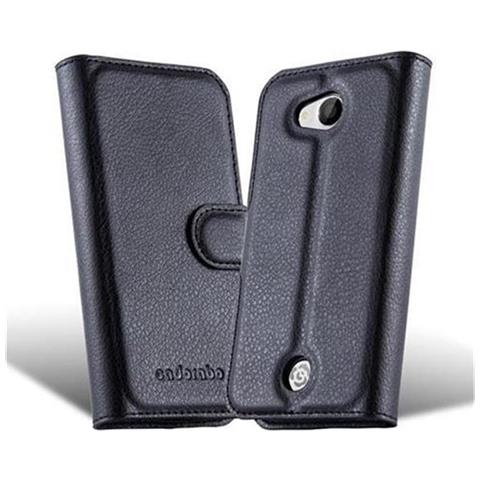 Custodia Compatibile Con Wiko Sublim In Nero Carbone - Coperchio Protettiva Con Chiusura Magnetica, Funzione Stand E Tasca Per Le Carte - Foto 11
