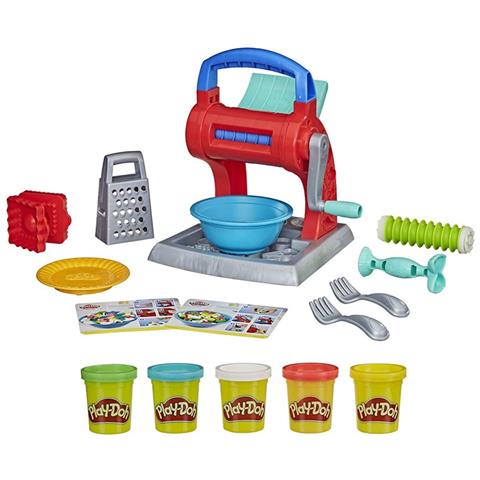 Set per la Pasta, Play Set Kitchen Creations con 5 Vasetti di Pasta da Modellare Play-Doh - Foto 2