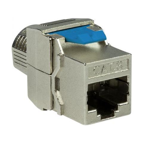 Plug Cat. 8.1 Keystone Stp Larghezza 16,5mm Toolless - Foto 6