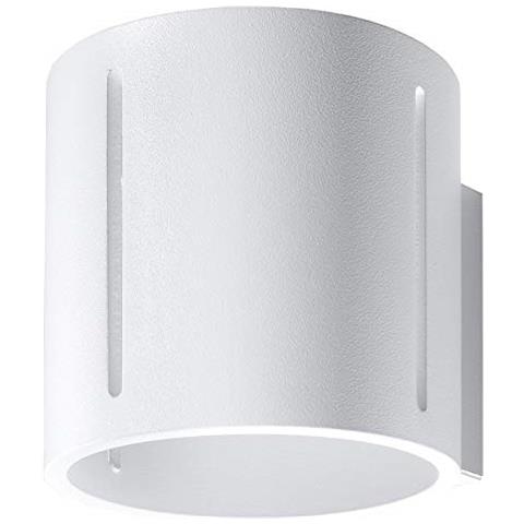 Inez - Lampada Da Parete In Alluminio, Colore: Bianco - Foto 1