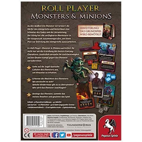 Rotolo Giocatore: Monsters & Serventi [ estensione] - Foto 2