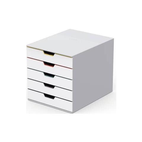 762527 Varicolor Mi X 5 Cassettiera Con 5 Cassetti Colorati, 280 X 292 X 356 Mm, Multicolore - Foto 8