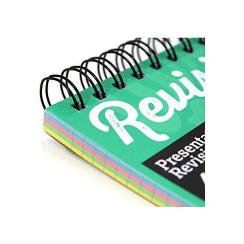 Luxpad A6 Wirebound Revisione E Schede Di Presentazione - Colori Assortiti. 48 Moduli Allineato Per Pad (6x4)  - Foto 2