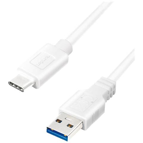 CU0177 cavo USB 3 m 3.2 Gen 2 (3.1 Gen 2) USB A USB C Bianco - Foto 1