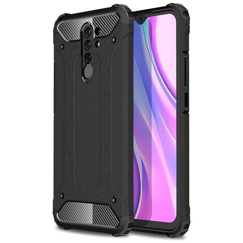Custodia Armor Case Tpu Cover Per Xiaomi Redmi 9 - 9 Prime Black - Foto 1