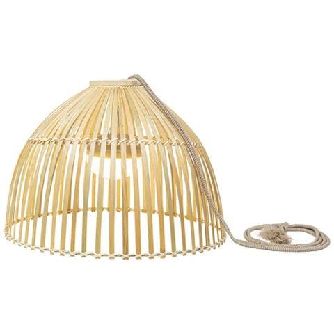 Lampada A Sospensione Reona Naure Lumbohxnw Naturale 305xø435 Mm Fibre Naturali - Foto 1