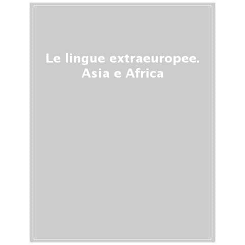 Emanuele Banfi - Le lingue extraeuropee: Asia e Africa - Foto 1