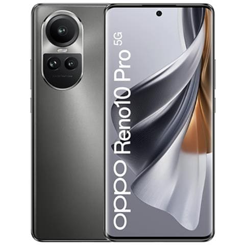 Reno 10 Pro 5G 256GB 12GB RAM 17 cm (6.7") Doppia SIM Android 13 USB tipo-C 4600 mAh Silvery Grey - Foto 1