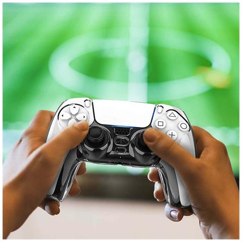 Custodia Di Protezione Compatibile Per Controller Ps5 Trasparente Antigraffi - Foto 5