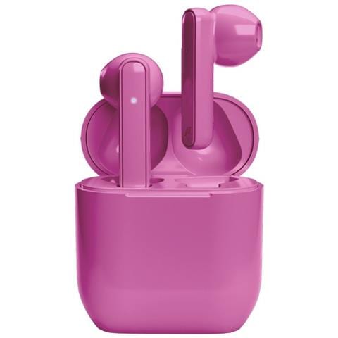 Nubox Auricolare True Wireless Stereo (TWS) In-ear Musica e Chiamate USB tipo-C Bluetooth Rosa - Foto 1