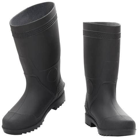 Stivali Da Pioggia Neri Misura 39 In Pvc - Foto 2