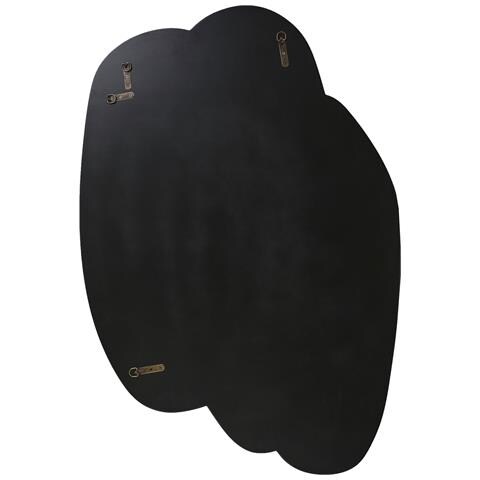 Specchio Da Parete Bianco 80 X 117 Cm Pannes - Foto 2