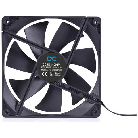 24846 sistema di raffreddamento per computer Case per computer Ventilatore 14 cm Nero 1 pz - Foto 2