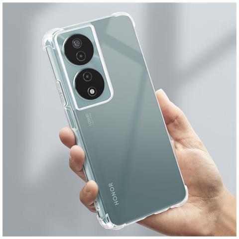 Cover Per Honor 90 Smart Angoli Rinforzati Anticaduta 2 Metri Sottile, Trasparente - Foto 2