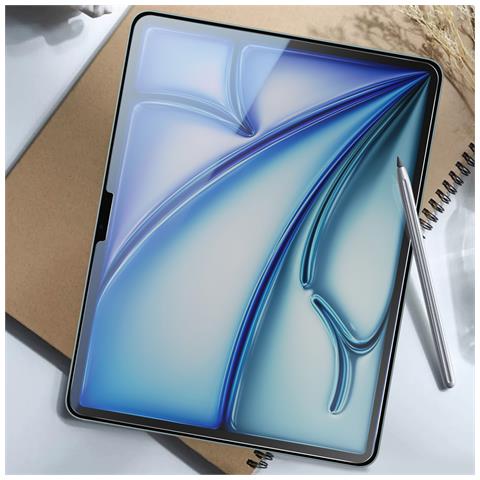 Vetro Temperato Per Ipad Air 13 2024 / 13 2025 Durezza 9h Antigraffi - Foto 2