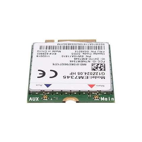 Modulo Scheda WWAN 4G LTE, Modulo EM7345 04X6014 4G, Adatto per Thinkpad X250 X1C W550 T450 X240 T440 - Foto 1