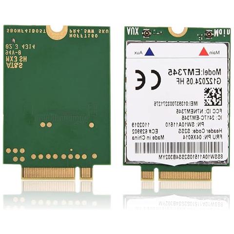 Modulo Scheda WWAN 4G LTE, Modulo EM7345 04X6014 4G, Adatto per Thinkpad X250 X1C W550 T450 X240 T440 - Foto 2