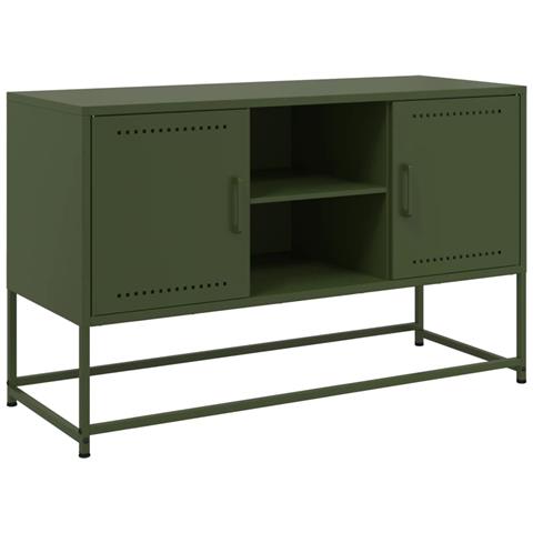 Credenza Bianca 36x39x107 Cm In Acciaio - Foto 1
