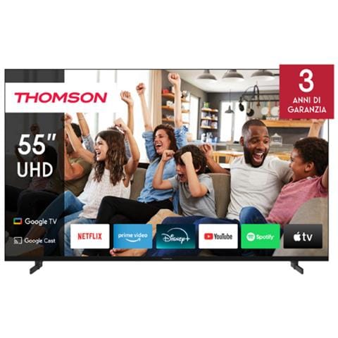 TV LED Ultra HD 4K 55" 55UG4S14 Google TV Side Feet - Foto 1