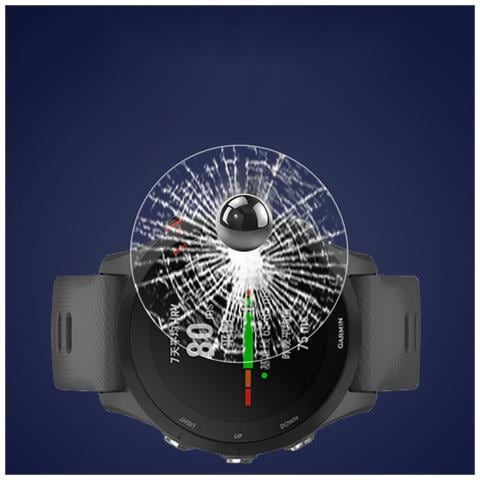 Pellicola Protettiva In Vetro Temperato (confezione Da 2) Orologio Garmin Forerunner 255 - Foto 5