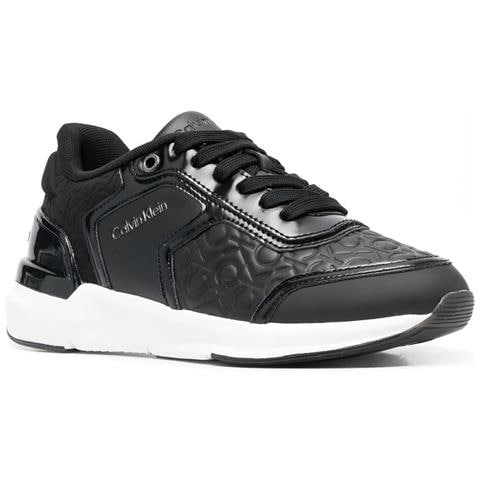 Flexi Mix Trainers Sneakers Pelle Scarpe Donna Nero Eu 36, Hw0hw01375 0gk - Foto 1