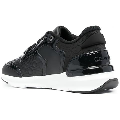 Flexi Mix Trainers Sneakers Pelle Scarpe Donna Nero Eu 36, Hw0hw01375 0gk - Foto 3