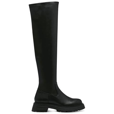 Black Casual Closed Boots Stivaletti Sintetico E Tessile Scarpe Donna Nero Eu 38, 1-25603-41 001 - Foto 2