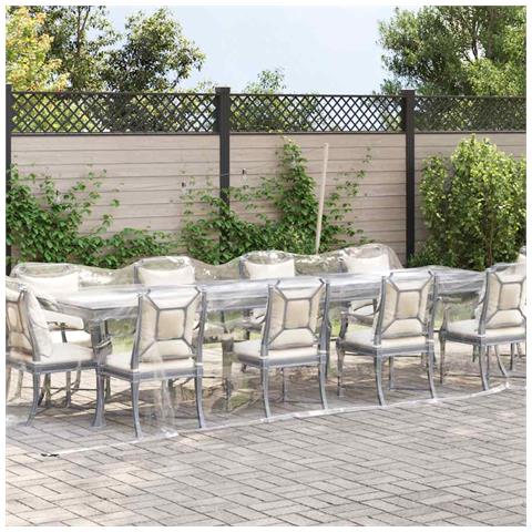 Telone Trasparente con Occhielli 3x6 m in PVC - Foto 10