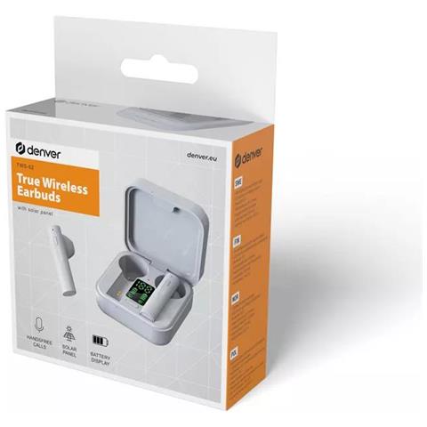 Cuffia e Auricolare Wireless TWS-62 C In-ear Musica e Chiamate Bluetooth Bianco - Foto 1