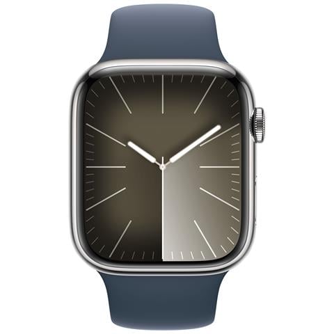 Watch Series 9 45 mm Digitale 396 x 484 Pixel Touch screen 4G Argento Wi-Fi GPS (satellitare) - Foto 5