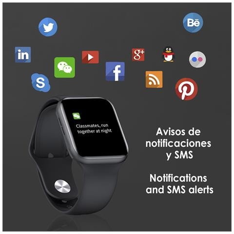 Smartwatch X8 Max Con Chiamate E Numeri Bluetooth, Termometro Corporeo, Monitor Di Frequenza Cardiaca E Pressione. - Foto 2