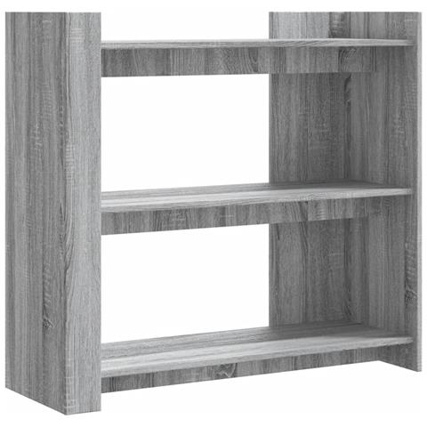 Tavolo Consolle Grigio Sonoma 100x35x90 Cm In Legno Multistrato - Foto 1