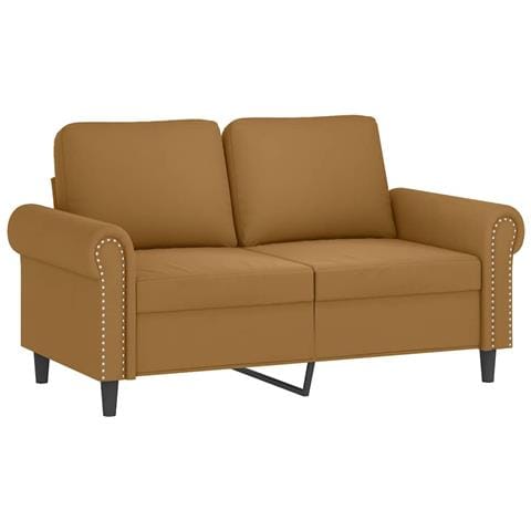 Set di Divani 4 pz con Cuscini Marrone in Velluto - Foto 10
