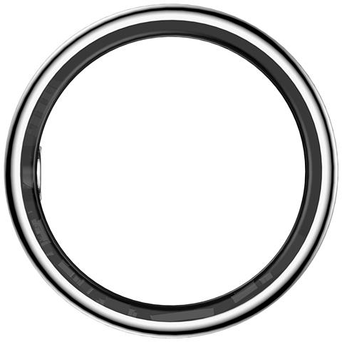 Anello Intelligente Impermeabile Ip68+5atm - Monitoraggio Salute E Notifiche Silver 11 - Foto 2